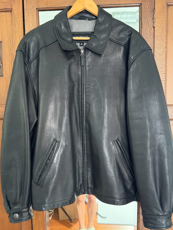 Murano Other - Murano XL Black Genuine Lambskin Leather Jacket 90s Y2K